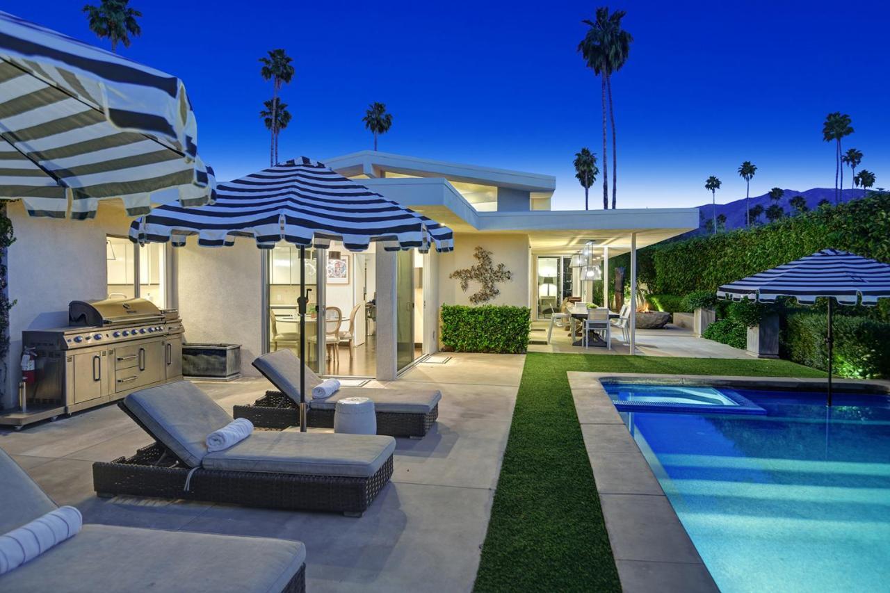Canyon Palms Estate- Ultra-Luxe, Pool, Spa, Firepit, Outdoor Kitchen & More パーム・スプリングス エクステリア 写真